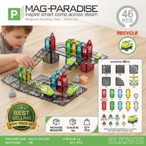 magnetic tiles building blocks