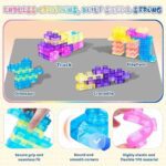 Soft Gummy Jelly Sensory Building Blocks For Kids 40 Pieces
