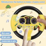 Steering Wheel Toy With Sound For Kids