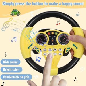 Steering Wheel Toy With Sound For Kids